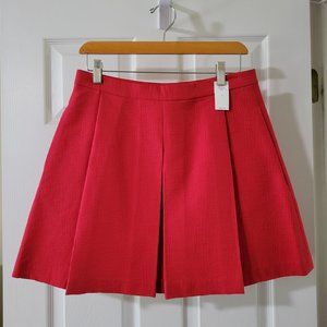 Gap | Red Pleated A-Line Skirt